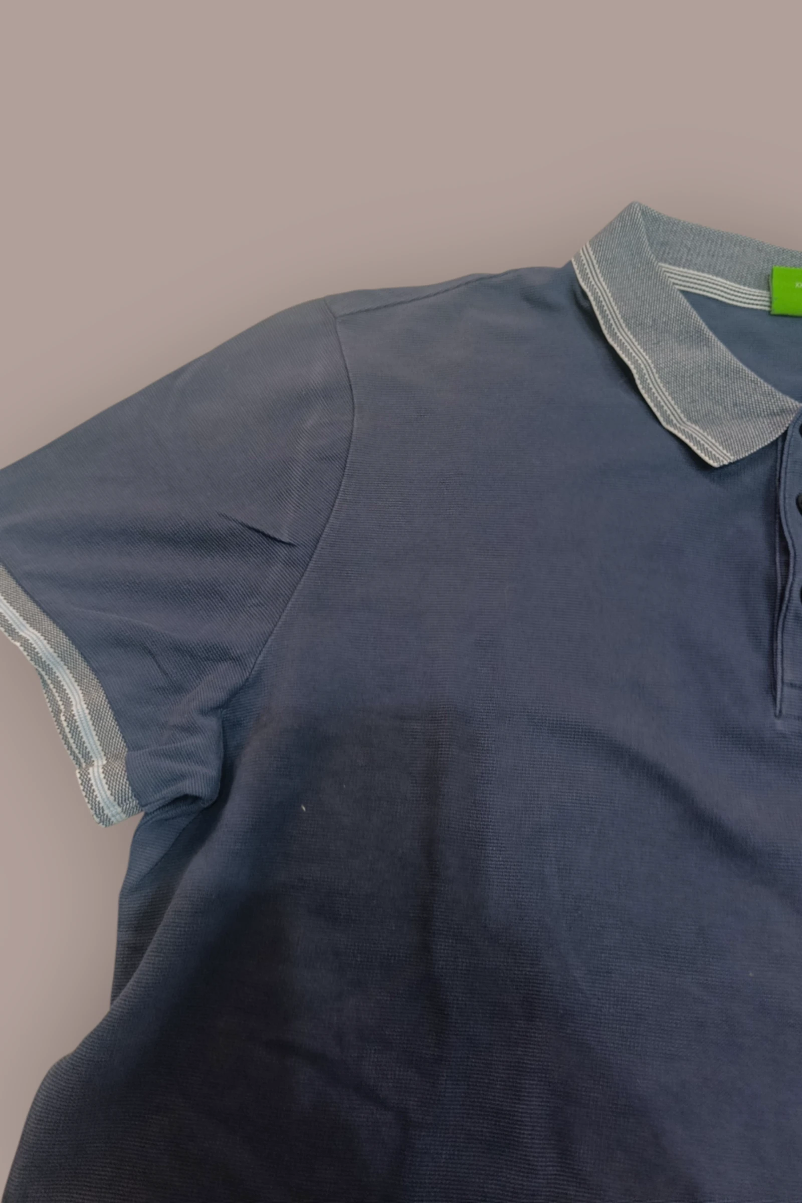 | Polo Hugo Boss Homem | Cor Azul Marinho | Algodão | Tamanho XXL | – photo 3